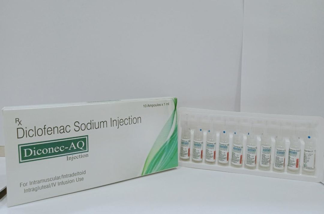 Diclofenac sodium Injection  uploaded by Medna Biotech Pvt Ltd on 8/20/2021