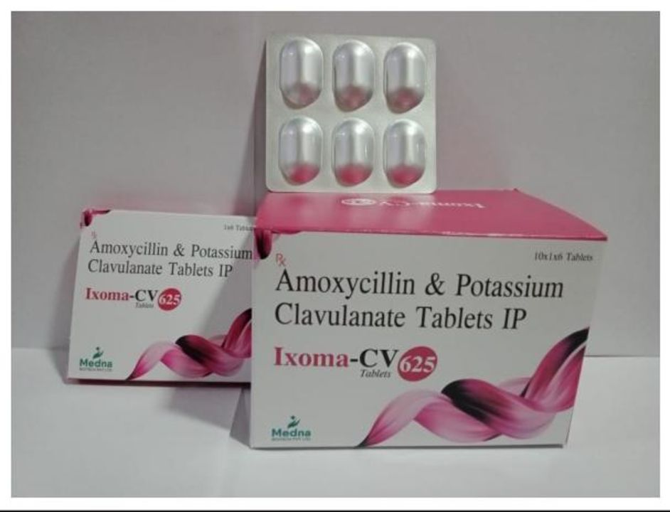Amoxicillin 500 MG +CLAVULANIC ACID 125 MG TAB uploaded by Medna Biotech Pvt Ltd on 8/20/2021