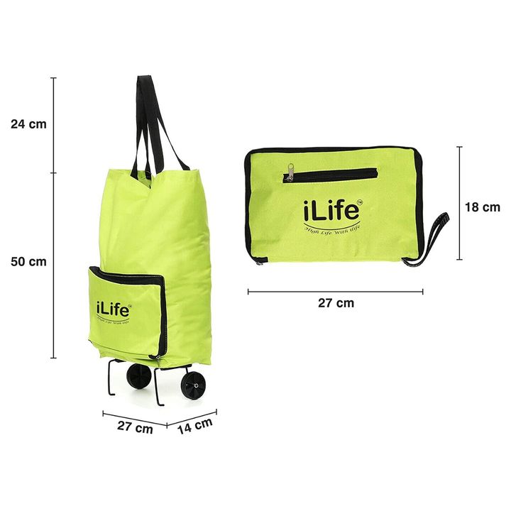 iLife Collapsible Trolley Bag  uploaded by ILIFE RETAIL PRIVATE LIMITED on 8/20/2021