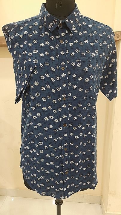 Product image of fabric printed cotton shirt size S M L XXL , price: Rs. 250, ID: fabric-printed-cotton-shirt-size-s-m-l-xxl-2a6bccf1