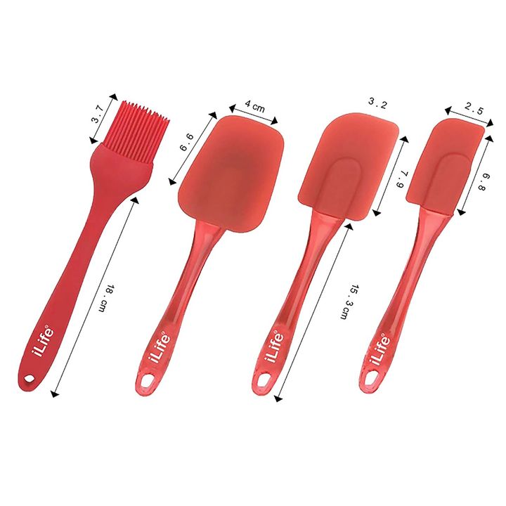 4 Piece Silicone Spatula Set With Basting Brush uploaded by ILIFE RETAIL PRIVATE LIMITED on 8/20/2021