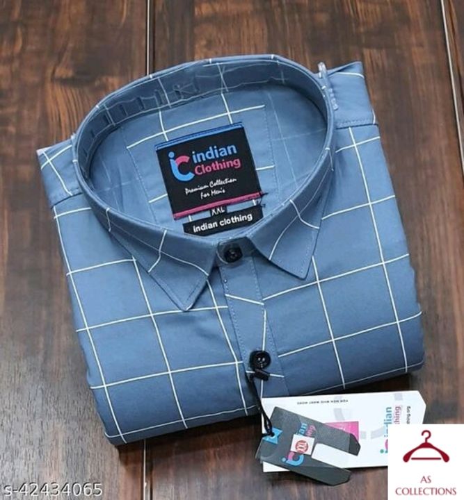 Men's Cotton CHECKS full Sleeve HKG uploaded by business on 8/20/2021
