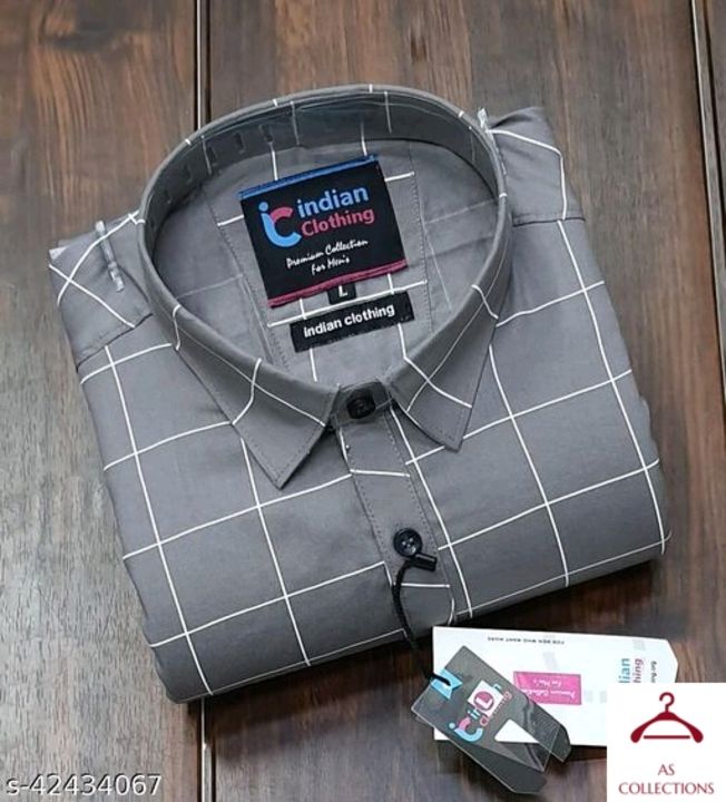 Men's Cotton CHECKS full Sleeve HKG Shirts
Fabric: COTTON
 uploaded by business on 8/20/2021