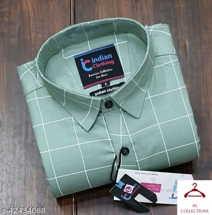 Man's cotton shirts  uploaded by business on 8/20/2021