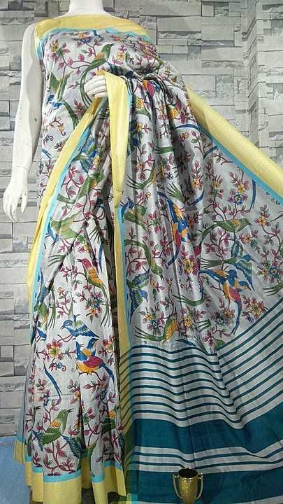 Post image 👉 cloth tissue linen dobby and plain
👉Print screen print
👉 Length 6.50
With blouse running
Offer 5 pis above 50rupeas discount
CODE:-TLD748998