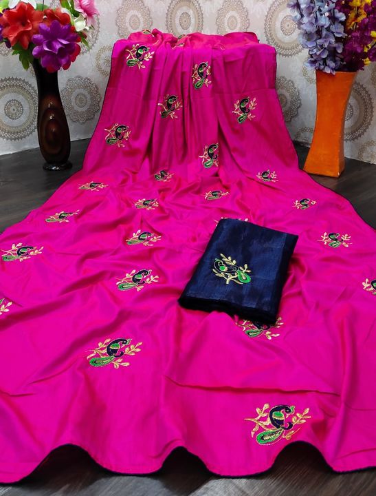 Silk saree  uploaded by Tara _Collectionzzz on 8/20/2021