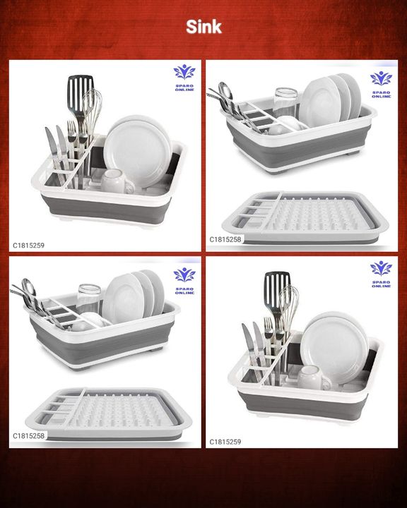 Post image Catalog Name: Sink Dish Rack- Plastic Folding Collapsible Kitchen Sink Dish Rack
💥 FREE SHIPPING💥 FREE COD💥 FREE Return &amp; 100% Refund
⚡⚡ Quantity: Only 5 units available⚡⚡ 
Details:Product Name: Sink Dish Rack- Plastic Folding Collapsible Kitchen Sink Dish RackPackage Contains: Product Description: Collapsible dish drainer offers space for draining and drying after washing.Package Contains: It has 1 Piece of Sink Dish DrainerMaterial: Plastic &amp; SiliconeDimensions(L x B x H cm): 1. Folded: 36.5 x 31 x 52. Expanded: 36.5 x 31 x 12.5
Features: -Built-in Utensil Drying Rack - 4 section to organize Silverware, Cutlery, Kitchen Cooking Utensil. Makes easy to direct water directly into the sink to keep your counters clean and dry.-Compact &amp; Portable - Ideal Kitchen camping accessories for campers, travel trailers, RV &amp; outdoor-Rust Proof - Made with Heavy Duty Plastic &amp; Flexible SiliconeMaterial: PlasticColor: Colour as per availabilityCombo/Set Of: Pack of 1Weight: 200
Designs: 4Dispatch: 2-3 days🚚 Delivery: Within 7 days
Get it here: https://www.mydash101.com/Shop29457467/catalogues/sink-dish-rack--plastic-folding-collapsible-kitchen-sink-dish-rack/6355192922?fj6j4u