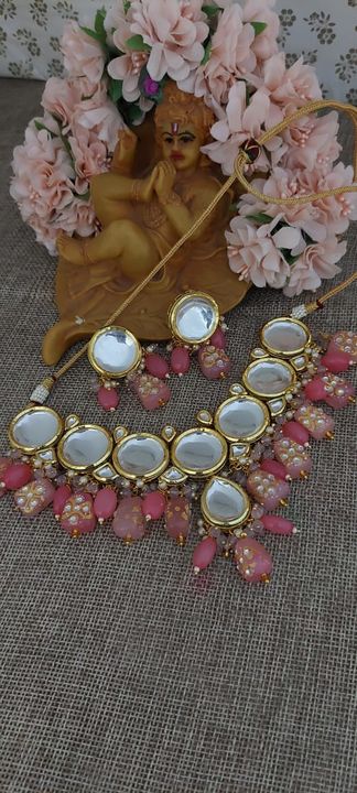 Kundan necklace uploaded by business on 8/21/2021