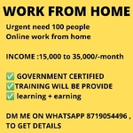 Business logo of Online work from home