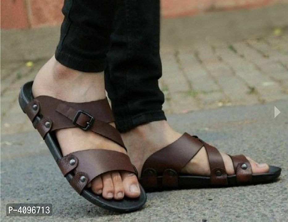 *Trendy Brown Sandal For Men* uploaded by My Shop Prime on 9/1/2020