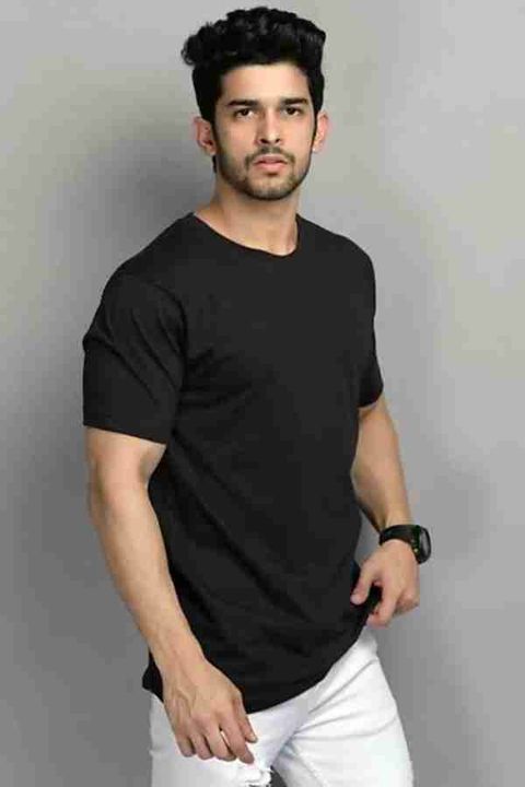 Black Plain T Shirt For Men  uploaded by business on 8/21/2021