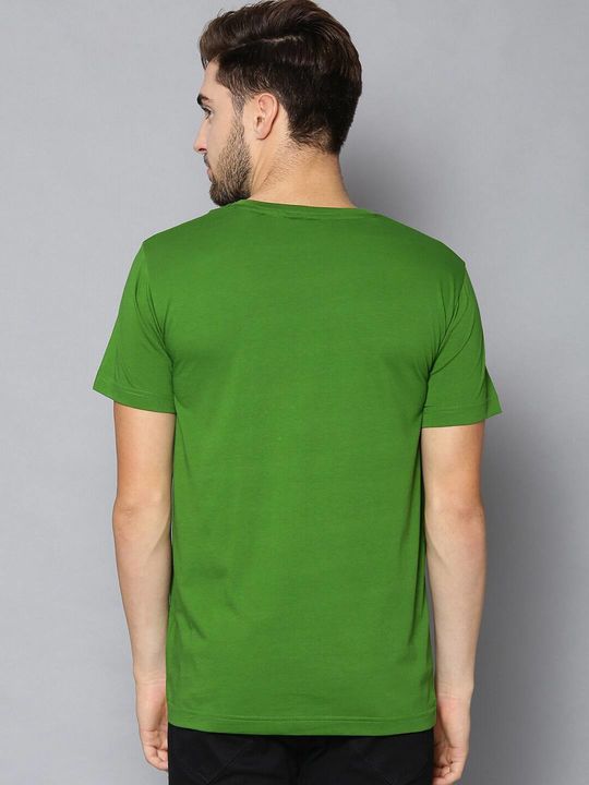 Green Plain T Shirt For Men uploaded by business on 8/21/2021