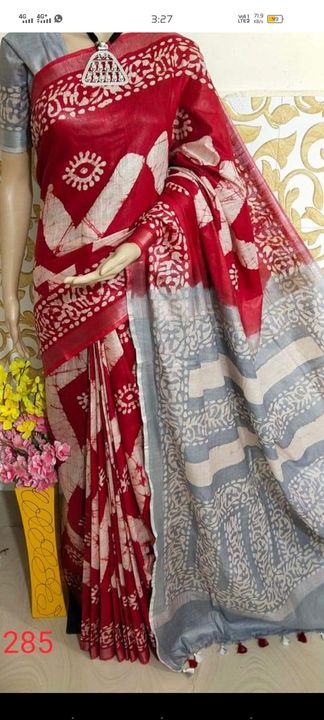 Post image Hey! Checkout my new collection called Batik print sarees.