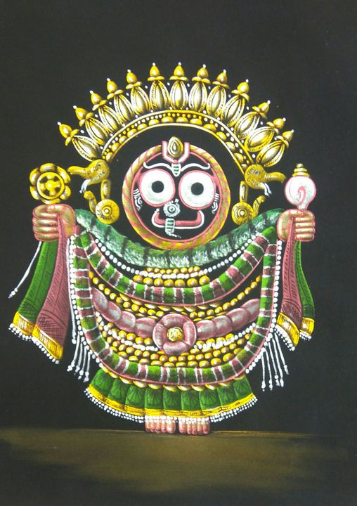 Lord jagannath painting uploaded by business on 8/21/2021