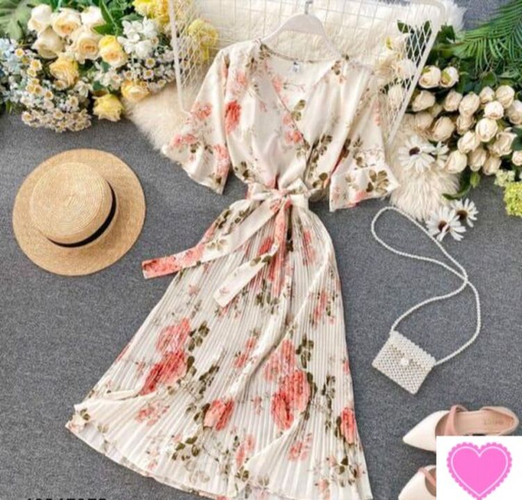 Floral women dress uploaded by business on 8/22/2021