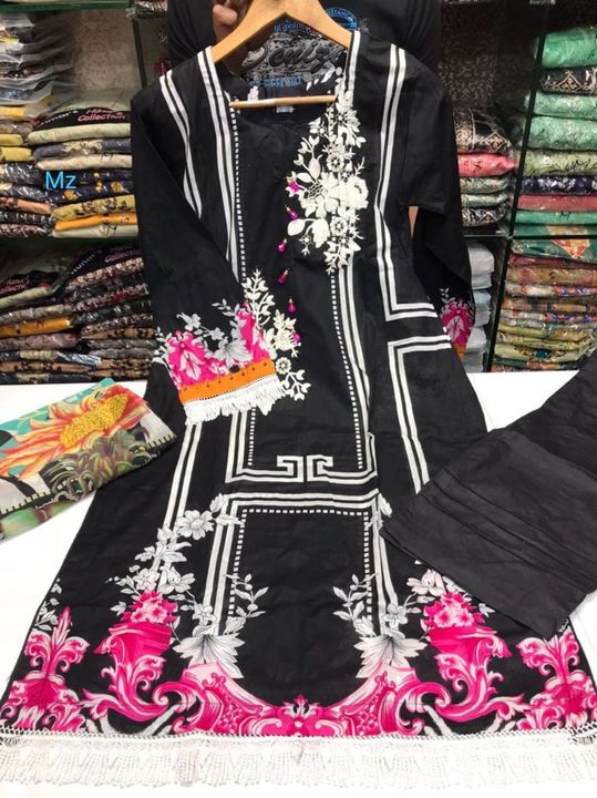 3 piece Stiched Pakistani lawn suits uploaded by business on 8/22/2021