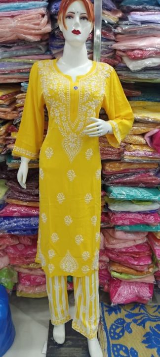 Lakhnavi Kurtis uploaded by Kausar dress collection on 8/22/2021