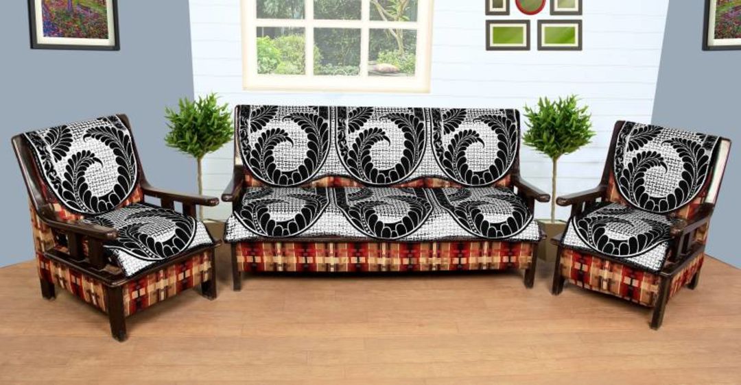 Sofa cover uploaded by Rajesh handloom outlet on 8/22/2021