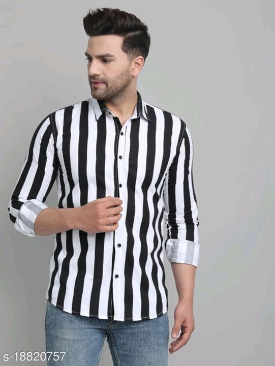 Post image Pretty Sensational Men ShirtsRs 530 Each
Fabric: CottonSleeve Length: Long SleevesPattern: StripedMultipack: 1Sizes:XL (Chest Size: 44 in, Length Size: 30 in) L (Chest Size: 42 in, Length Size: 29 in) M (Chest Size: 40 in, Length Size: 28 in) Dispatch: 1 Day