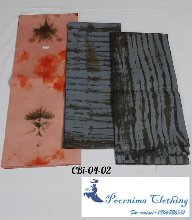 Bandhini Chudithar Materials uploaded by Poornima Clothing on 8/22/2021