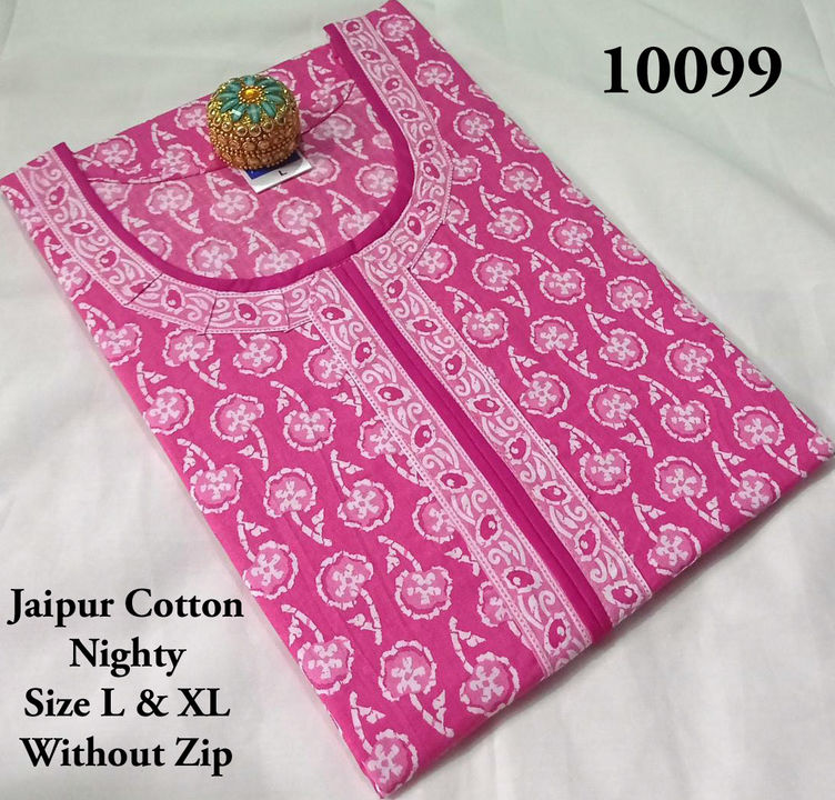 Kodhai Jaipur Cotton Nighty uploaded by business on 8/23/2021