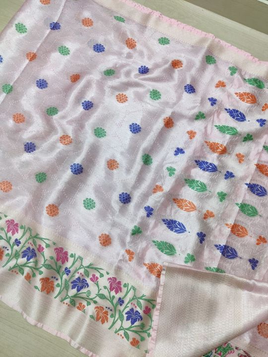 FRESH ARRIVAL

dupion soft silk tissue saree

All over body silver zari soft silk saree

Full body m uploaded by M.R Fabric on 8/23/2021
