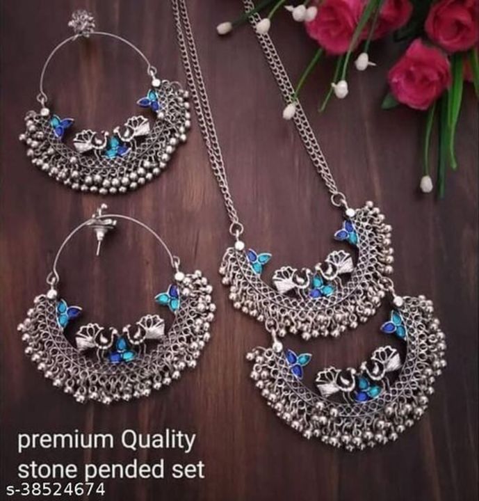 Shimmering Fancy Women jewellery set* uploaded by business on 8/23/2021