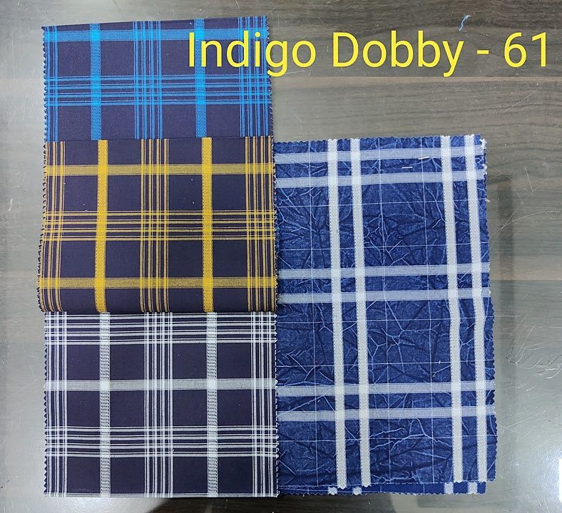 Post image Hey! Checkout my new collection called Indigo Latest Creation Checks.