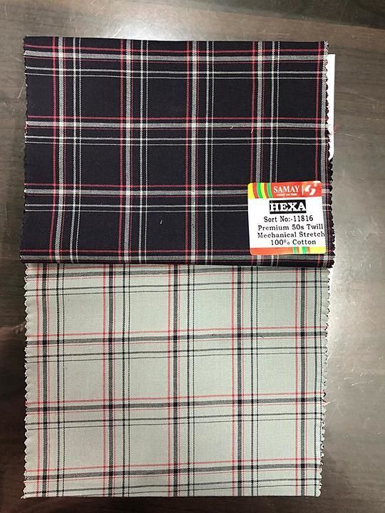50s Twill Checks uploaded by Samay Polyfab on 9/1/2020
