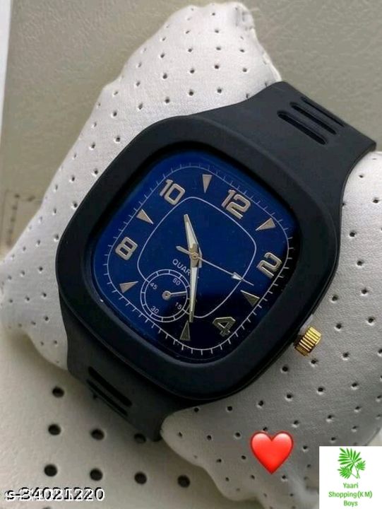 Post image call me 8604597217 Home delivery 
Catalog Name:*Gorgeous Men Analog Watches*Strap Material: RubberDisplay Type: AnalogSizes: Free SizeDispatch: 2-3 DaysEasy Returns Available In Case Of Any Issue*Proof of Safe Delivery! Click to know on Safety Standards of Delivery Partners- https://ltl.sh/y_nZrAV3