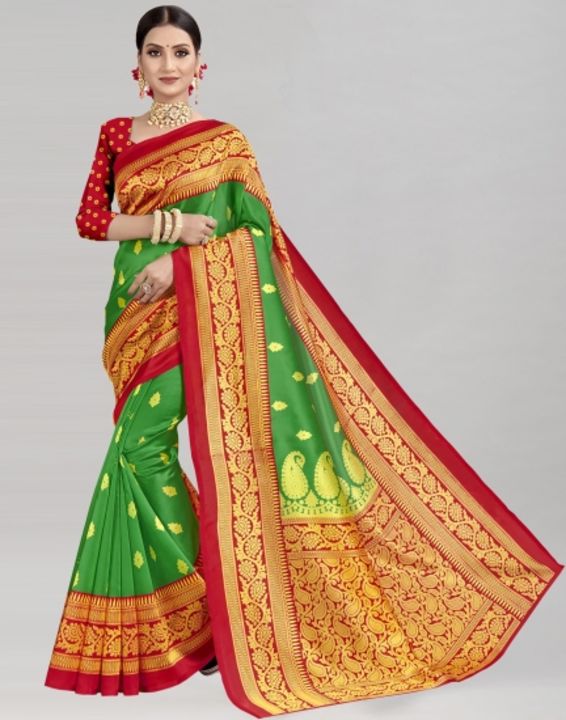 Post image Rs 280/-Free home delivery, COD
Siril Printed Kanjivaram Cotton Silk Saree
Color: Blue, Maroon, Blue, Pink, Brown, Orange, Green, Red
Style: Regular Sari
Saree Fabric: Cotton Silk
Blouse Fabric: Poly Silk
Blouse Piece Type: Unstitched
Type: Kanjivaram
Blouse Piece Length: 0.75 m
3 Day Return Policy, No questions asked.