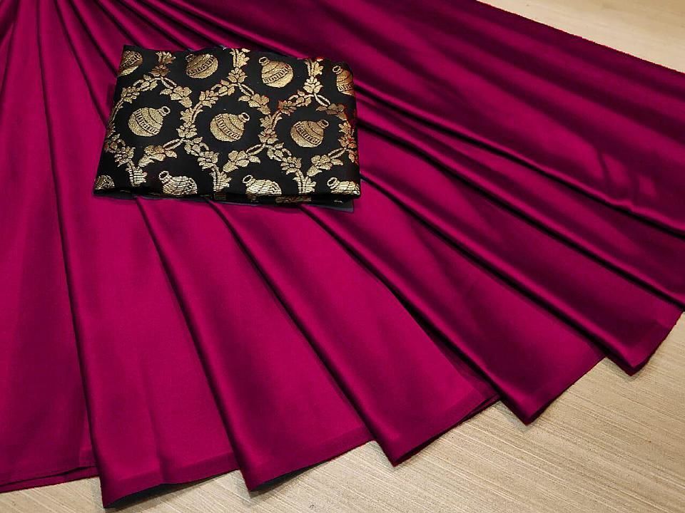 *Shiv Fashion House presenting new fancy Satin Silk Saree*
 uploaded by business on 9/2/2020