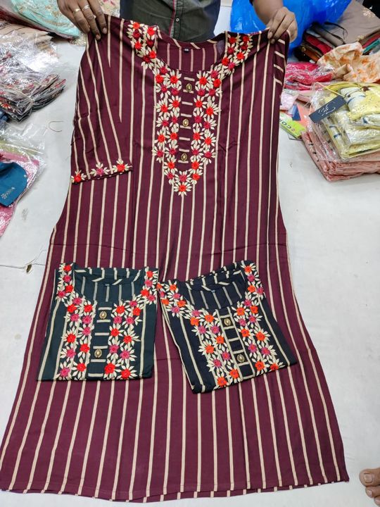 Pure cotton kurti uploaded by business on 8/23/2021