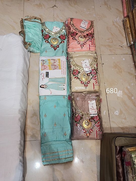 Designer Ladies Suits uploaded by Sanyam Textiles on 9/2/2020