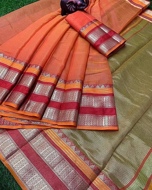 Post image *Catalog Name:*Krishna Vol-22 By Yaksh Creation.

*Super Soft Kota Doriya Cotton Jacquard Saree 2*

*Fabric:* Super Soft Kota Doriya Cotton Jacquard Saree ( Heavy Jacquard Weaving Border and Chit Pallu With Attractive Tassels ) 

*Saree* - 5.5 Mtr. 

*Blouse* - 0.80 Mtr.
(Super Soft Kota Doriya Cotton Jacquard Runing Contrast Blouse)

*Saree Cut* - 6.30 Mtr. 

*Best Price and Best Quality*

*Dispatch Time:* Same Day Dispatch

*Price:* *531 ₹* Only *Free Shipping*

⭐*We Always Trust In Quality*⭐

WhatApp or Call On *9016484949*