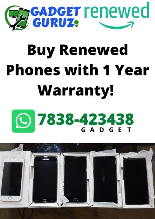 Renewed Smartphone  uploaded by Gadget Guruz on 8/24/2021