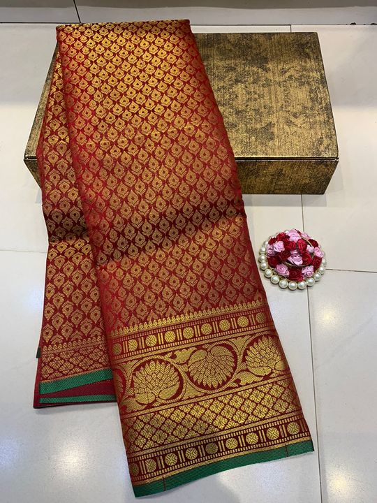 Brocade Silk Saree uploaded by business on 8/24/2021