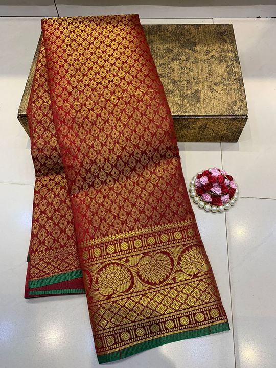 Brocade Silk Saree uploaded by Sonali Naga on 8/24/2021