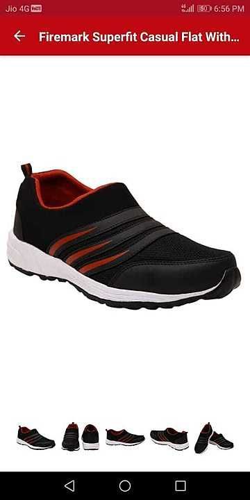 Firemark Mens Black 
Slip on Running shoes  uploaded by business on 9/2/2020