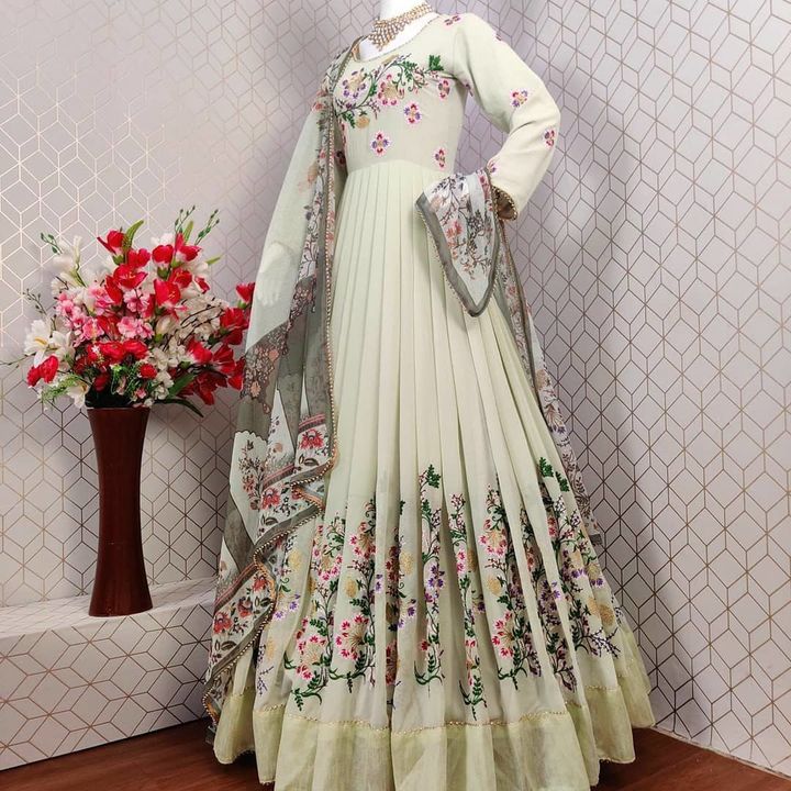 Women gown uploaded by Kabita collection's on 8/24/2021