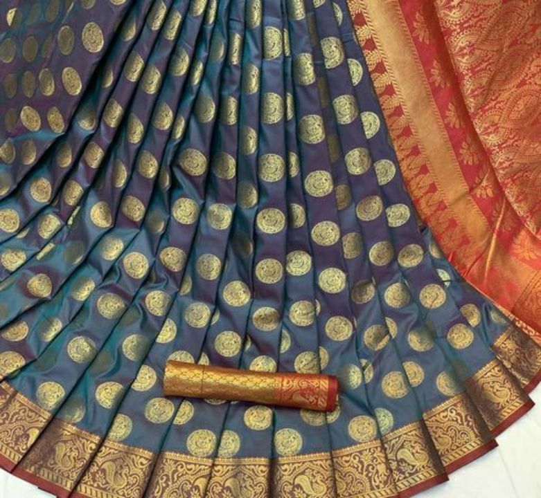 SILK  JAQUARED SAREE uploaded by business on 8/24/2021