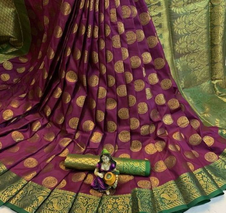 SILK  JAQUARED SAREE uploaded by business on 8/24/2021