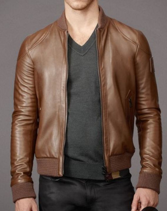 Men's Leather jacket  uploaded by Prathamtrends on 8/24/2021
