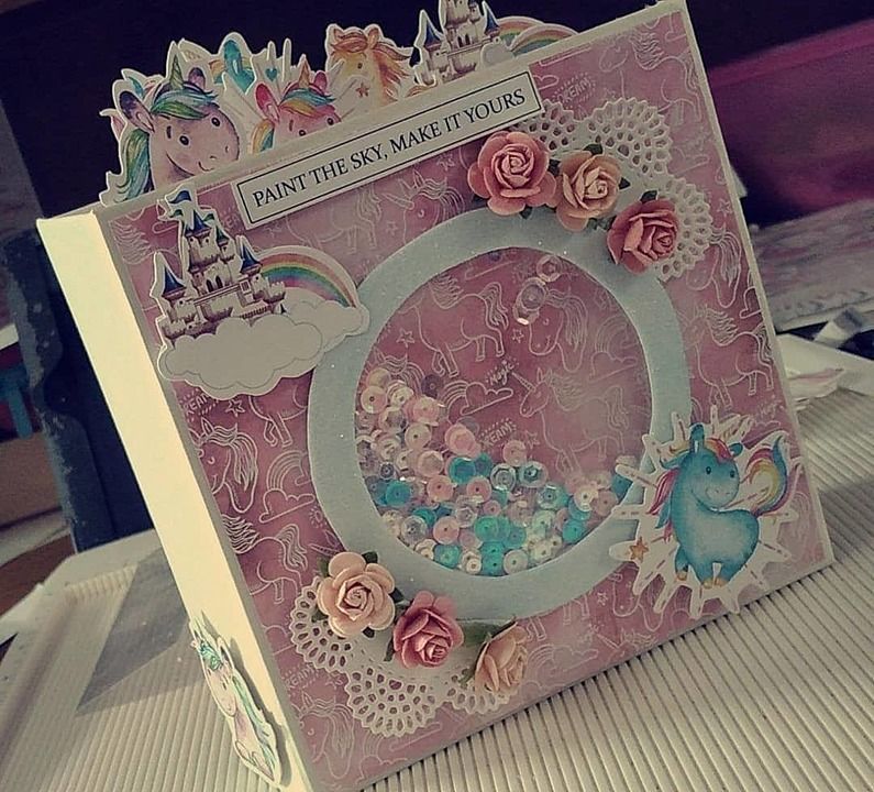 Handmade unicorn Album ..
This album is too cool to gift a unicorn lover or a girl with wings free$
 uploaded by Crisp_art13 (handmade gifts) on 9/2/2020