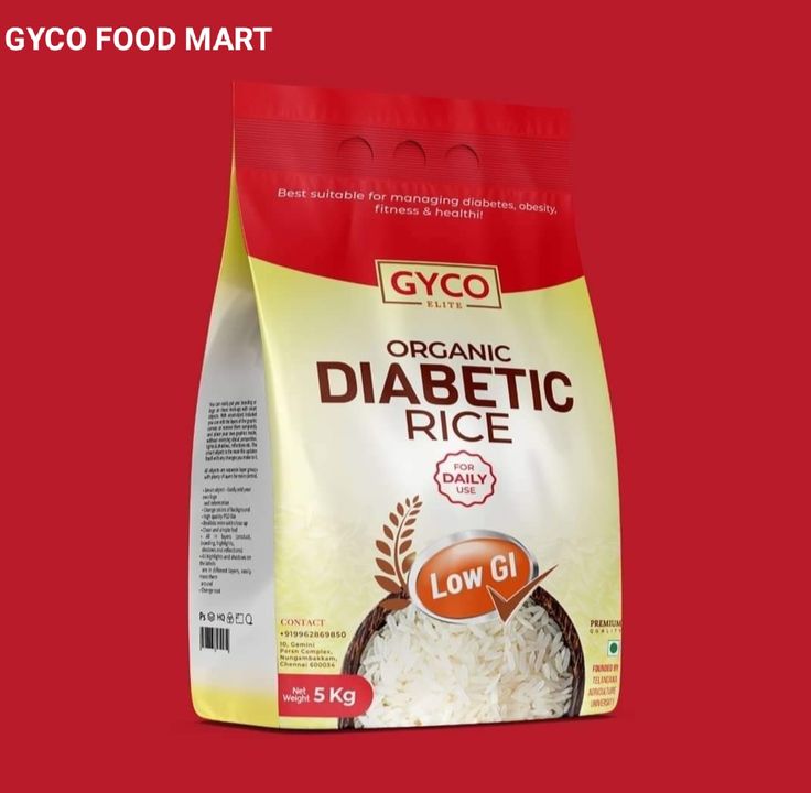 Gyco Diabetic white Rice uploaded by Gyco Elite  on 8/24/2021