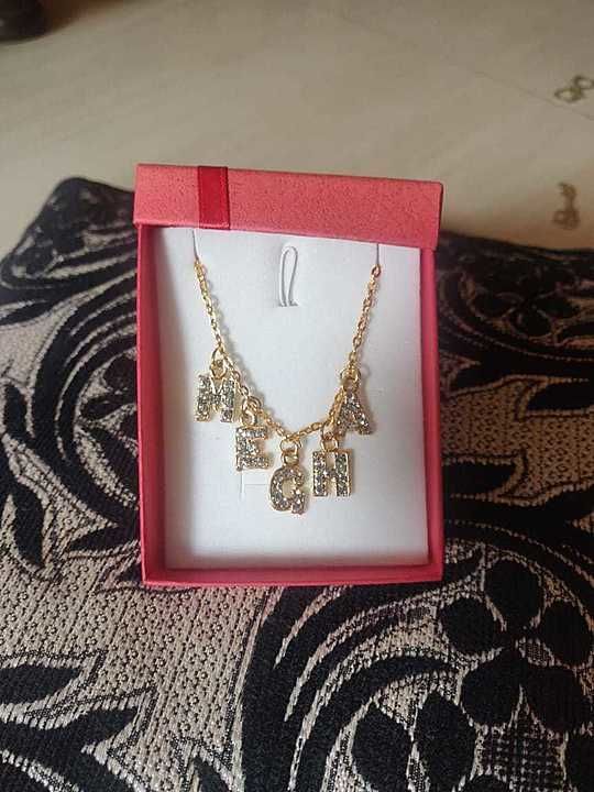 Post image Hey! Checkout my Naye collections  jisse kaha jata hai Cutomize necklace msg me 9958156177.
