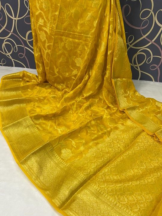 Post image Kora organza soft silk saree with blouse