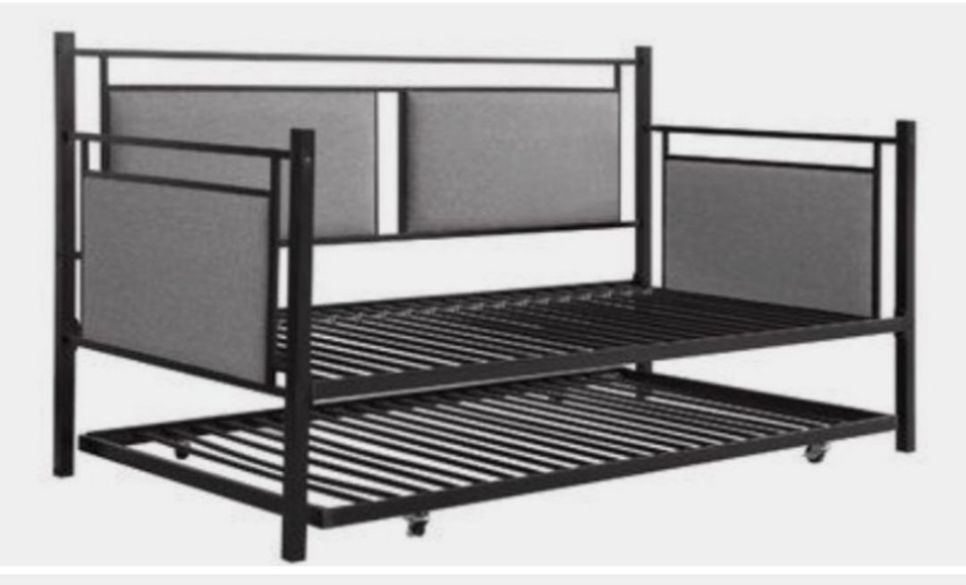 Metal sofa and sliding bed uploaded by Vinod Steel and wooden furniture  on 8/24/2021