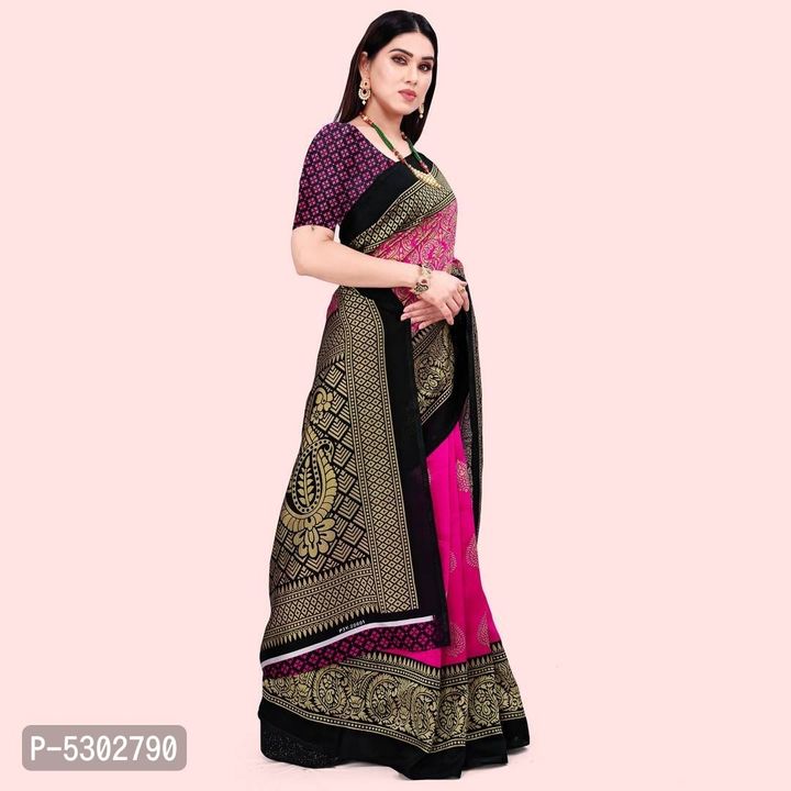 Lichi Printed Party & Festive Wear Saree With Blouse uploaded by ASHWIN COLLECTION on 8/25/2021