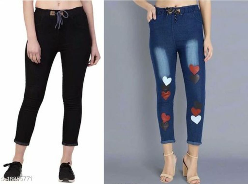 Comfy Partywear Women Jeans
 uploaded by business on 8/25/2021